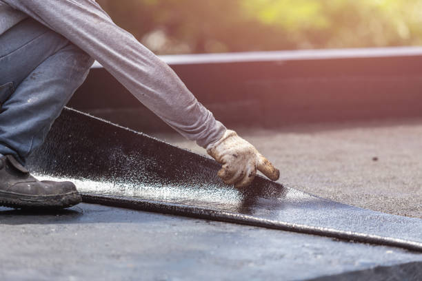 Professional Basement Waterproofing technician working in Lawton, MI